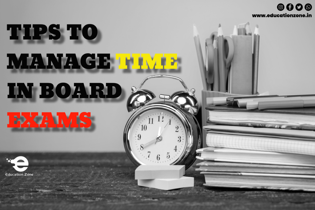 Tactics to Manage Board exams
